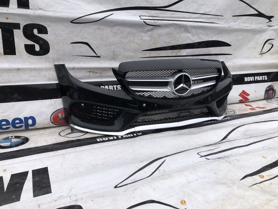Bara Fata Completa/Grile/Ornamente Mercedes C-Class W205 AMG An 2015+