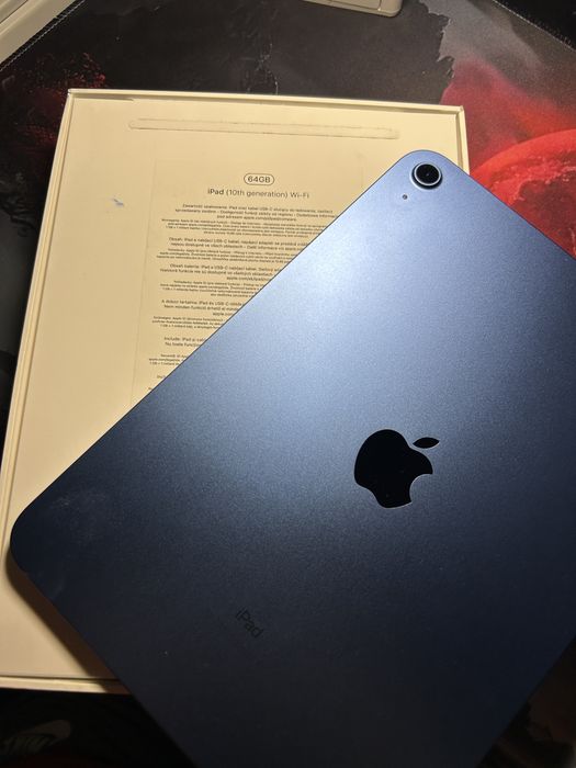 Tableta APPLE iPad 10 (2022) v2, 10.9", 64GB, Wi-Fi, Blue