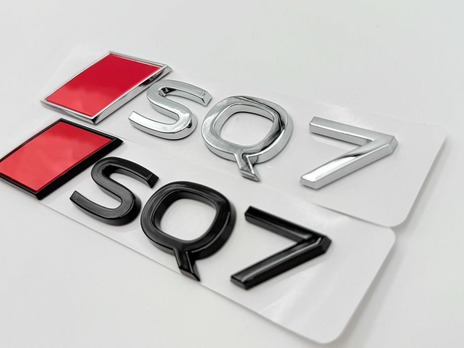 Emblema AUDI SQ7 spate negru NOU