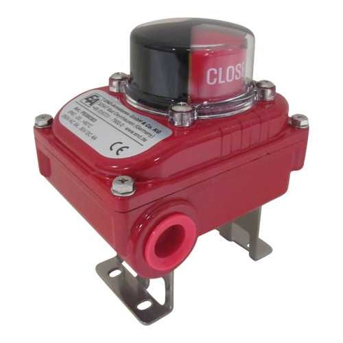 Limită de poziție cu carcasă din aluminiu și grad de protecție IP67