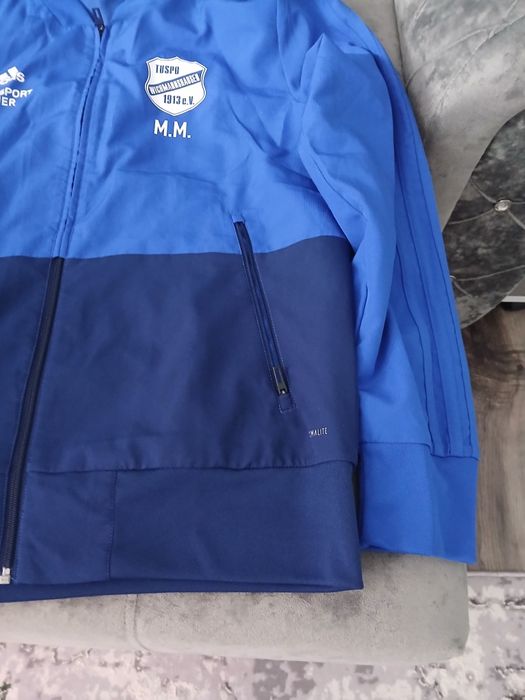 Bluza  adidas  blue barbat  nou  marime M