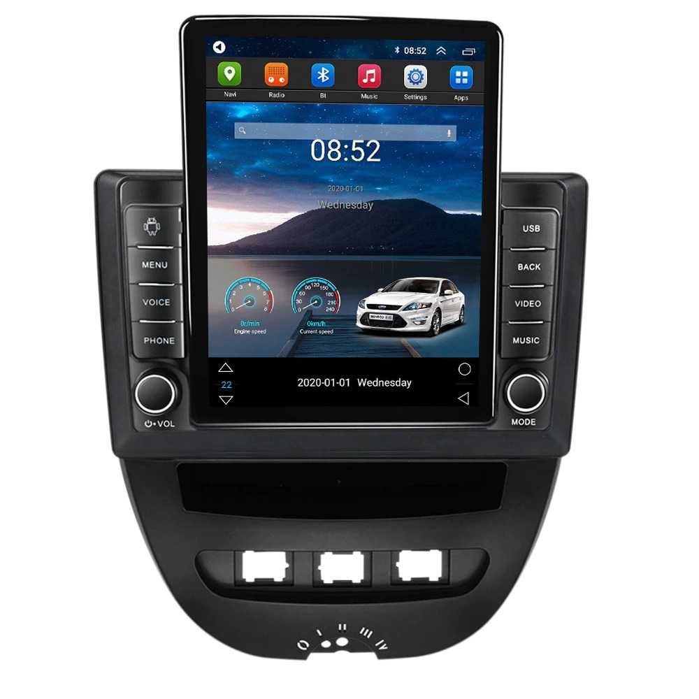 Navigatie Peugeot 107 si Citroen C1  2005 - 2015 Ecran TESLA 9.7 " 4GB
