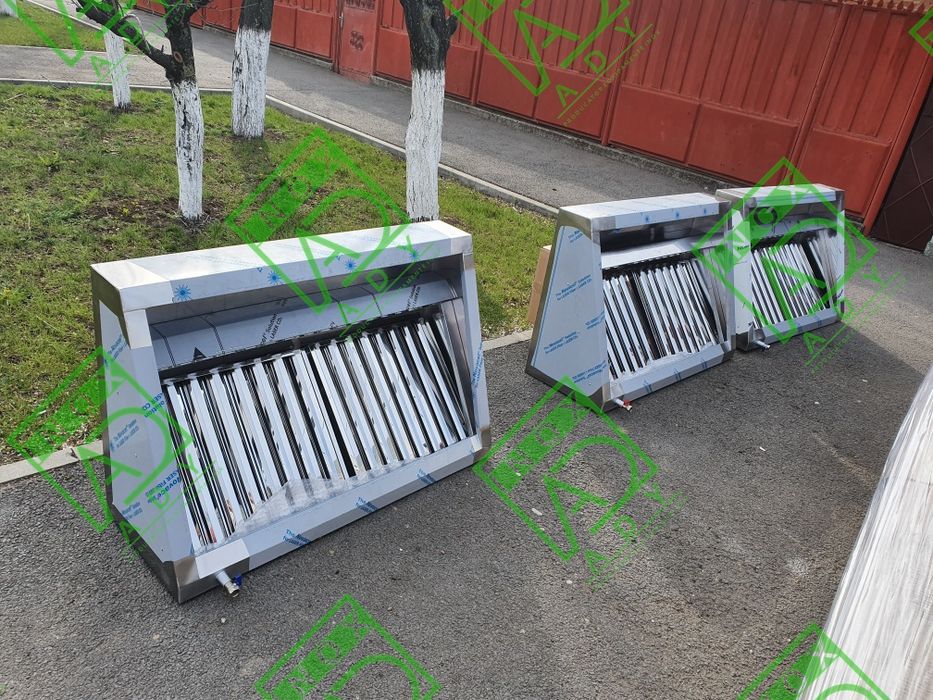 Hote profesionale din inox la toate dimensiunile dorite cu filtre!