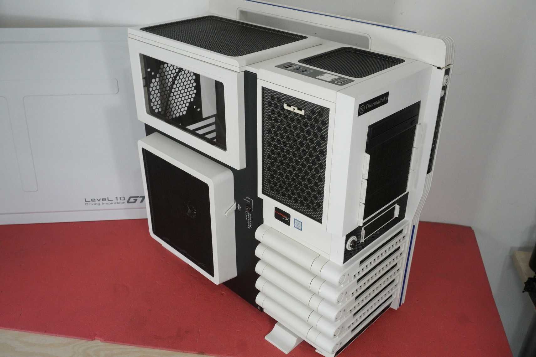 Компютърна кутия ThermalTake Level 10 GT Snow Edition eATX / Вкл.ДДС