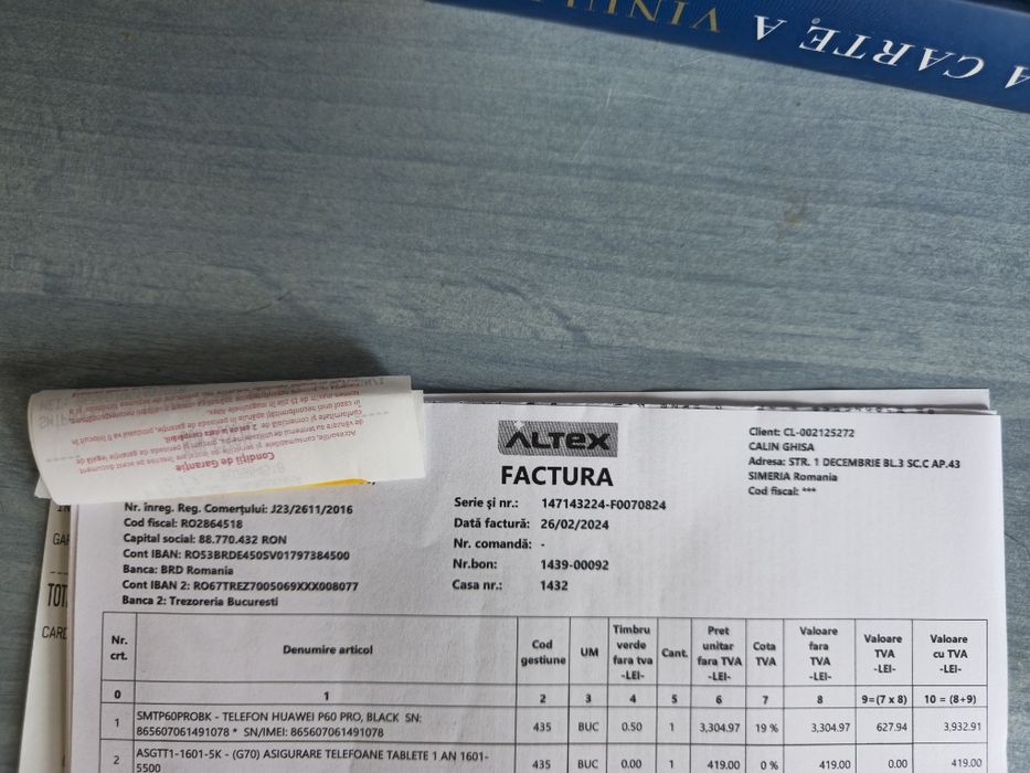 Huawei P60 Pro - cu garanție extinsă