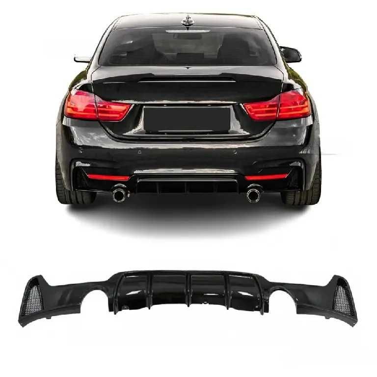 Difuzor Bara Spate M Performance BMW F32 F33 F36, Evacuari Simple 440