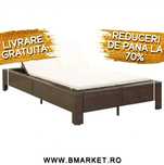 Sezlong/Pat de zi exterior cu pernă pentru plaja/gradina/terasa Maro