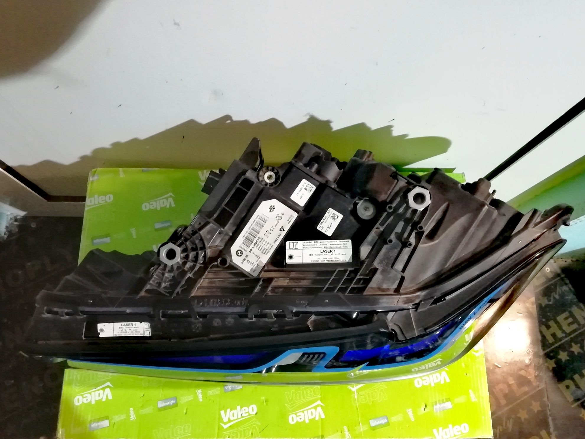 Фар Фарове за БМВ Г30 Г31 Лазер / BMW G30 G31 Laser BLACK LINE Lci.