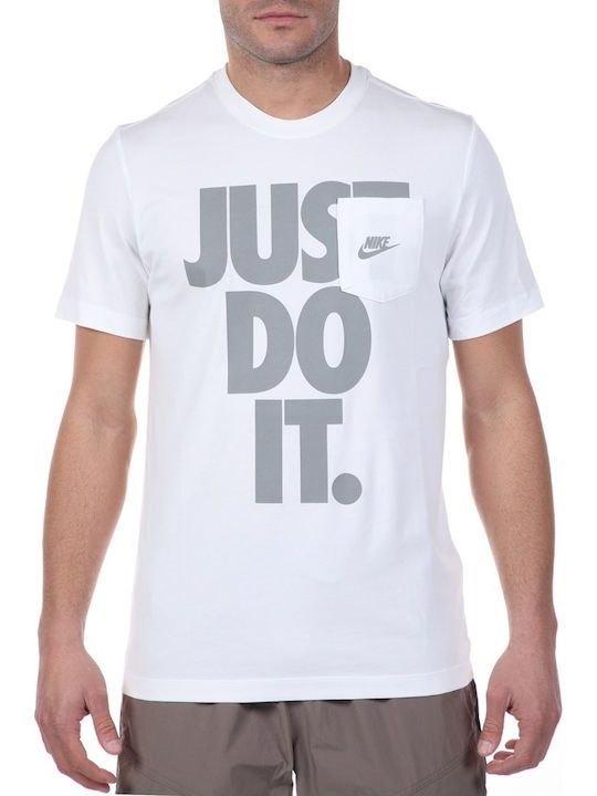 Tricou Nike Just do It alb white. Nou . Mărimea S și XXL original .