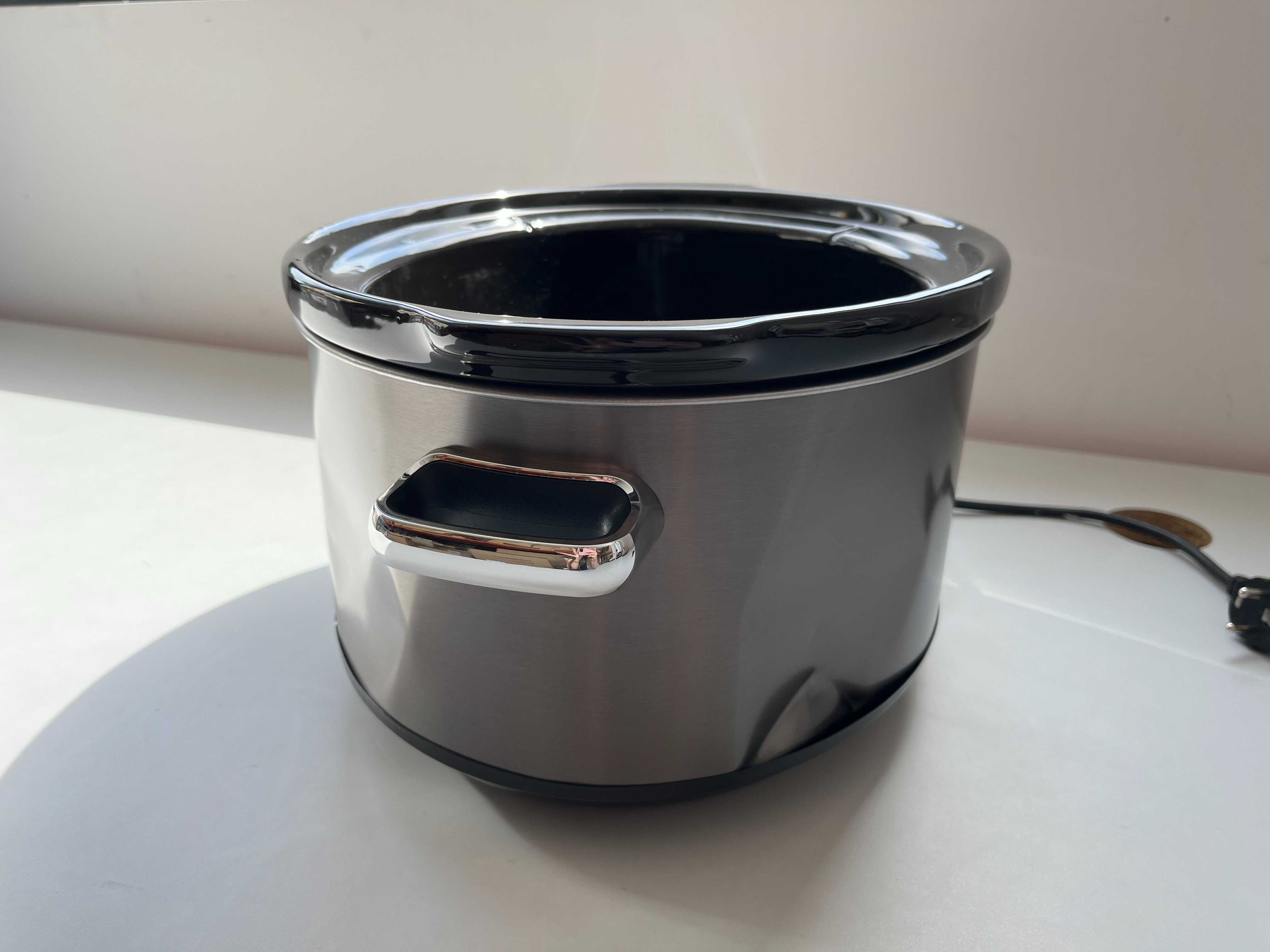 Crock-Pot Уред за бавно готвене от неръждаема стомана 7.5L (с дефекти)