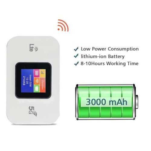 4G LTE рутер, отключена мобилна WiFi HOT Spot H809Pro