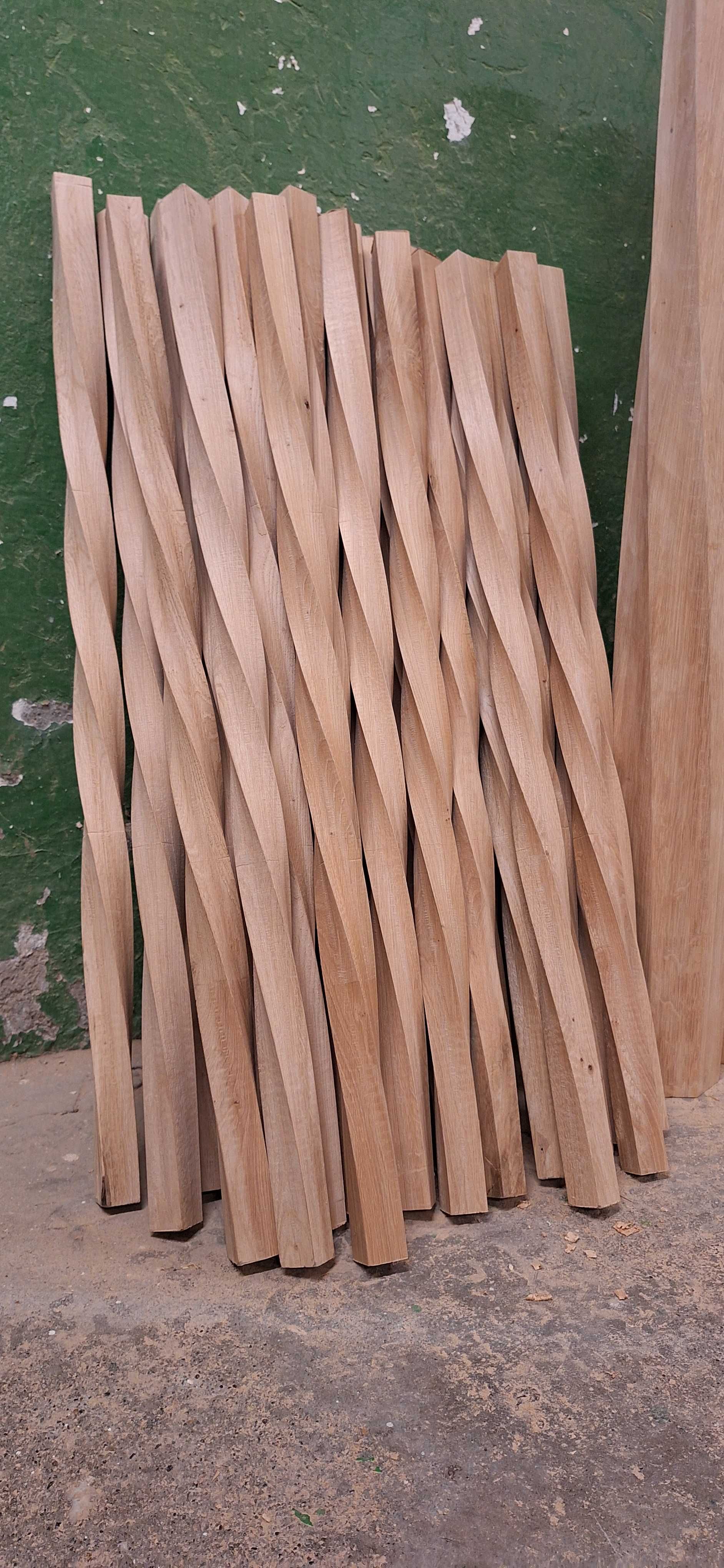 Balustri din lemn