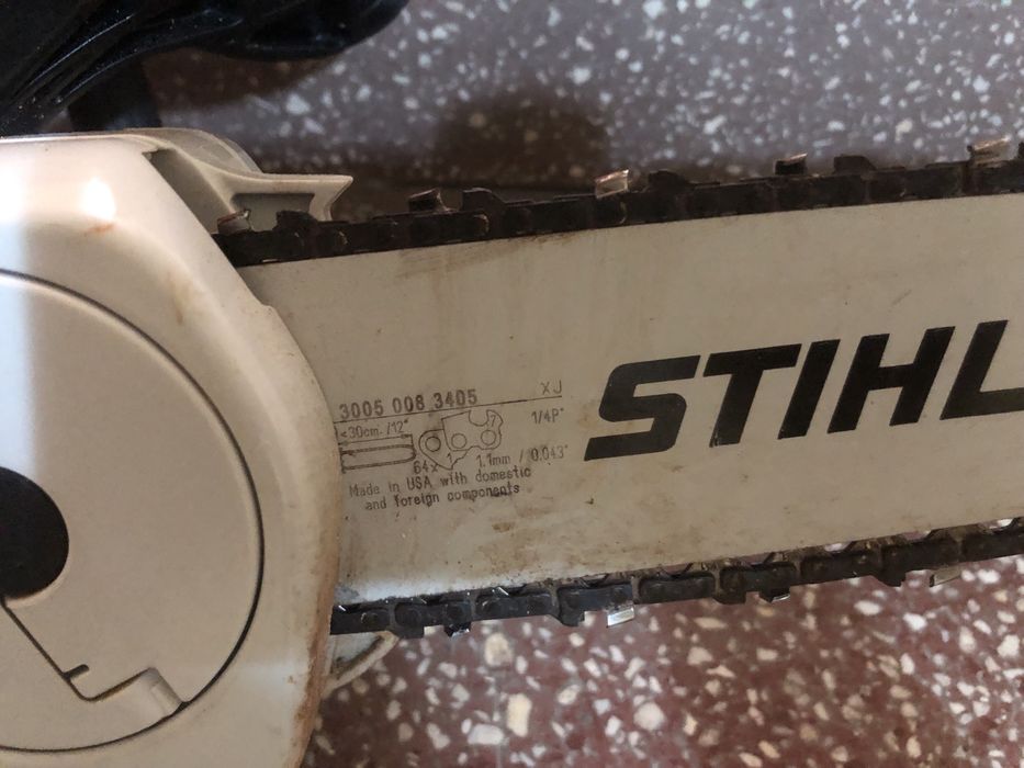 Drujba electrica acumulator baterie Stihl MSA 120 C ca noua