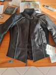 Geaca piele motociclist, dama