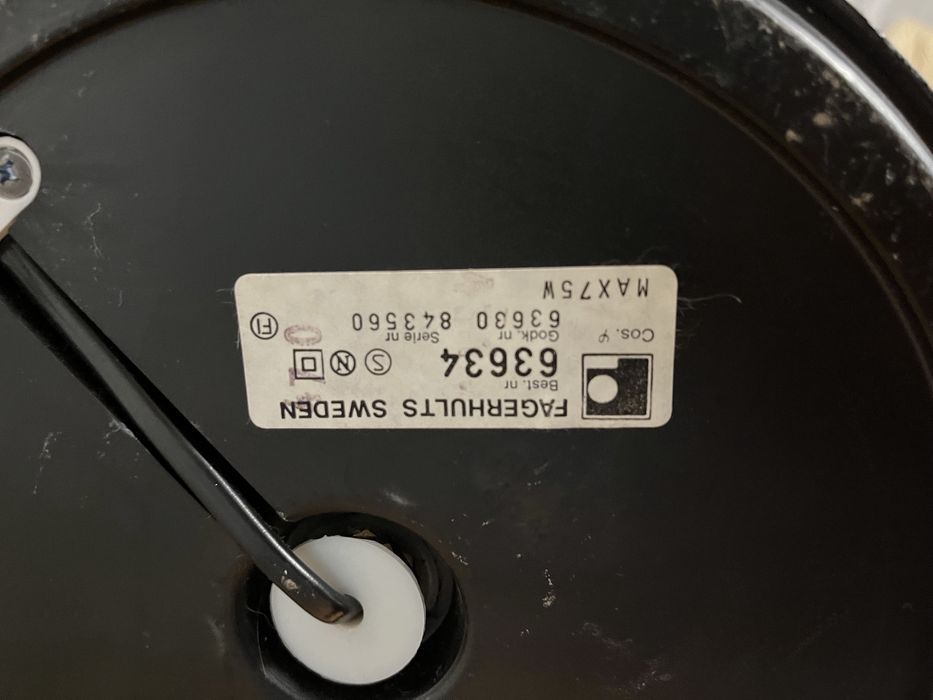 Подова лампа Cobra Fagerhults / Швеция / 70-те