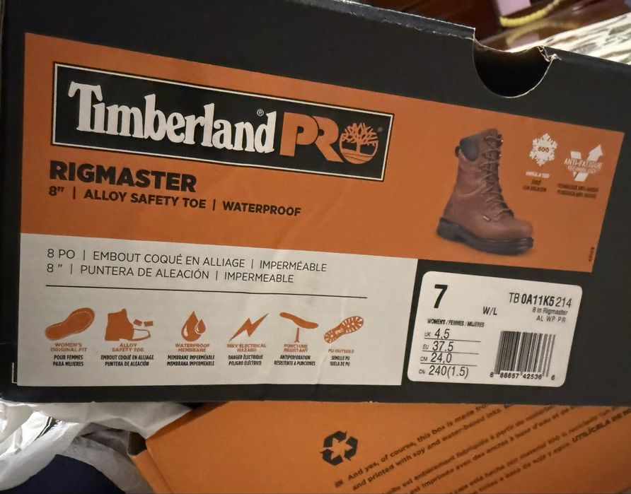 Timberland pro ботинки новые 37.5 размер тимберланд