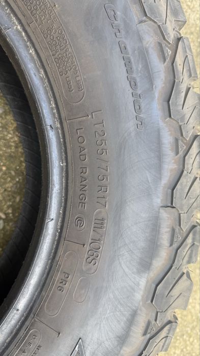 Продавам гуми BFGoodrich 255/75/17