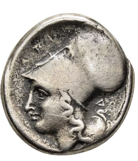 Акарнания,, Анакторион 320-280 гг. до н.э., Cтатер. (Пегас)