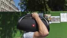 НАЙ-ГОЛЯМАТА JBL BOOMBOX 2x30W 10000mah батерия колона колонка usb sd