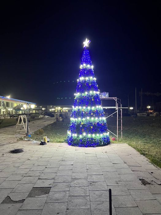 Yangi yil archasi bezatish наводненияя ёлки