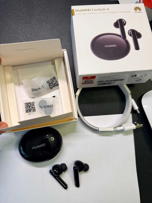 Casti wireless Huawei FreeBuds 4i, Active Noise Cancelling