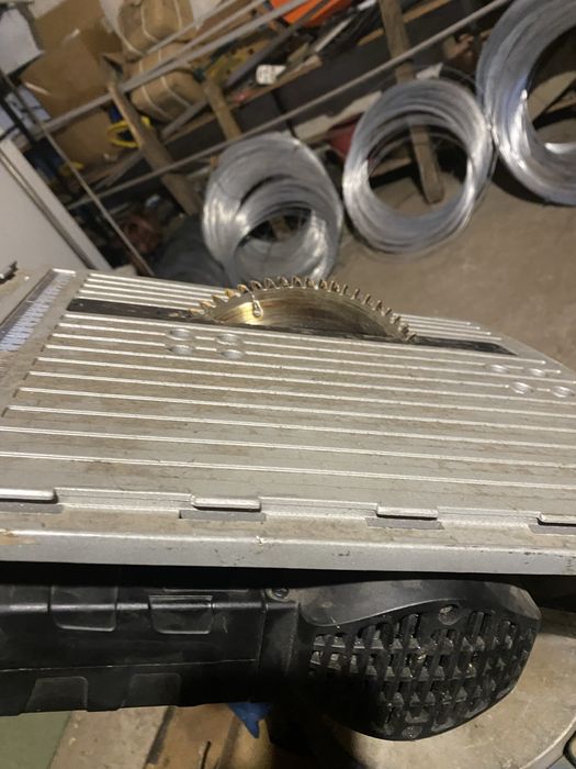 Circular Scheppach cu masa (pt lemn si pt fier)