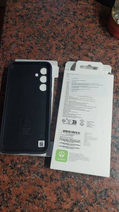 Husă Samsung A55 originală Samsung Silicon Case