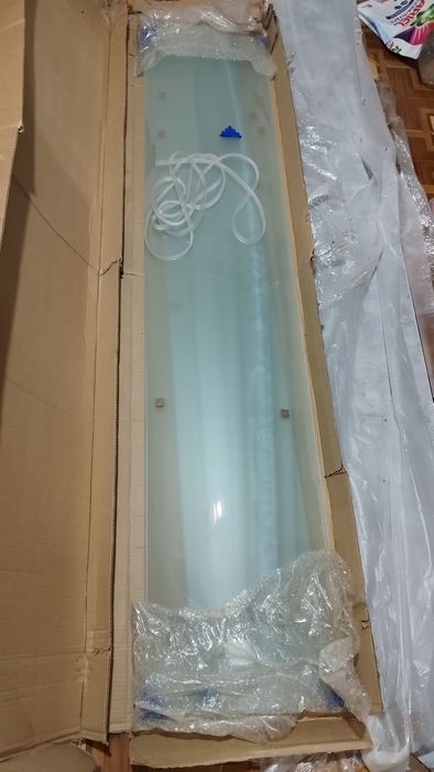 Душевое ограждение стёкла 80*80