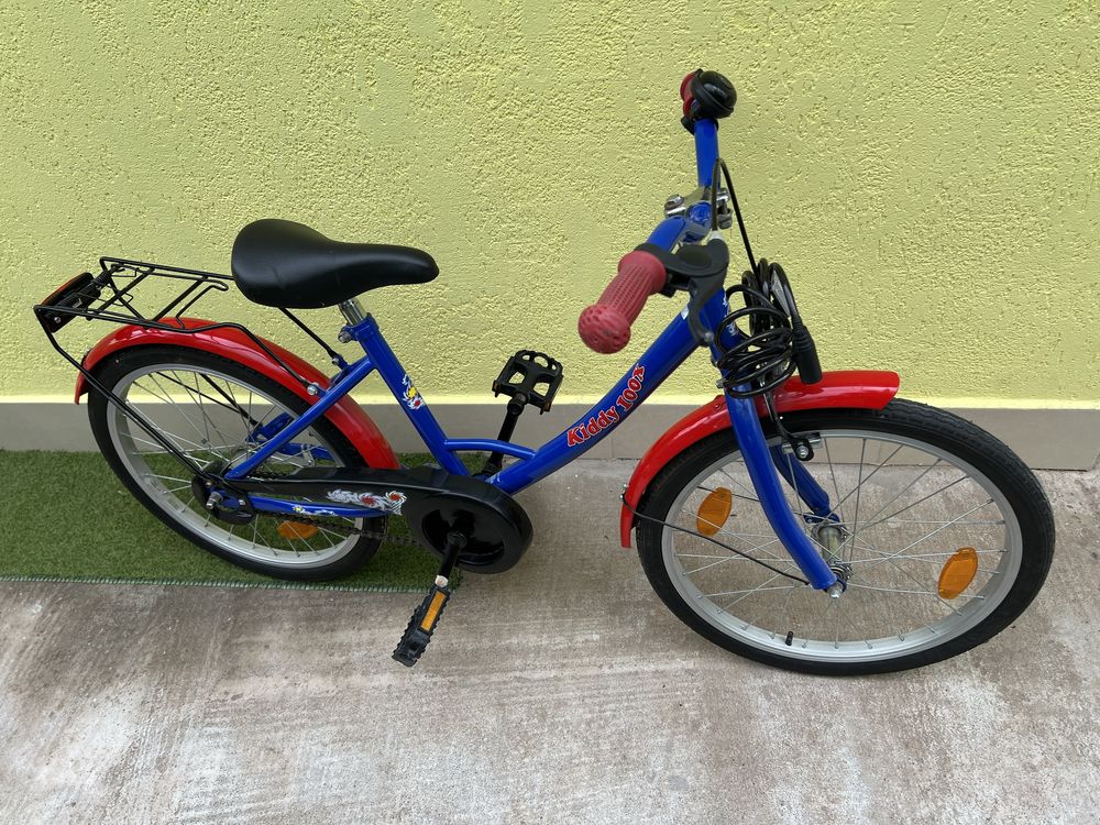 Bicicleta copii albastra
