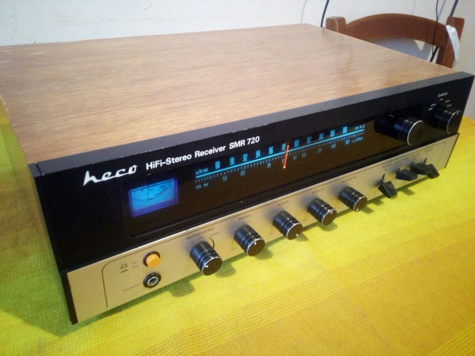 Amplificator amplituner vintage hi fi heco smr 720 germany