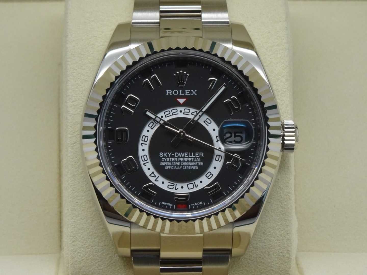 Rolex Sky-Dweller Silver Black - Titanium