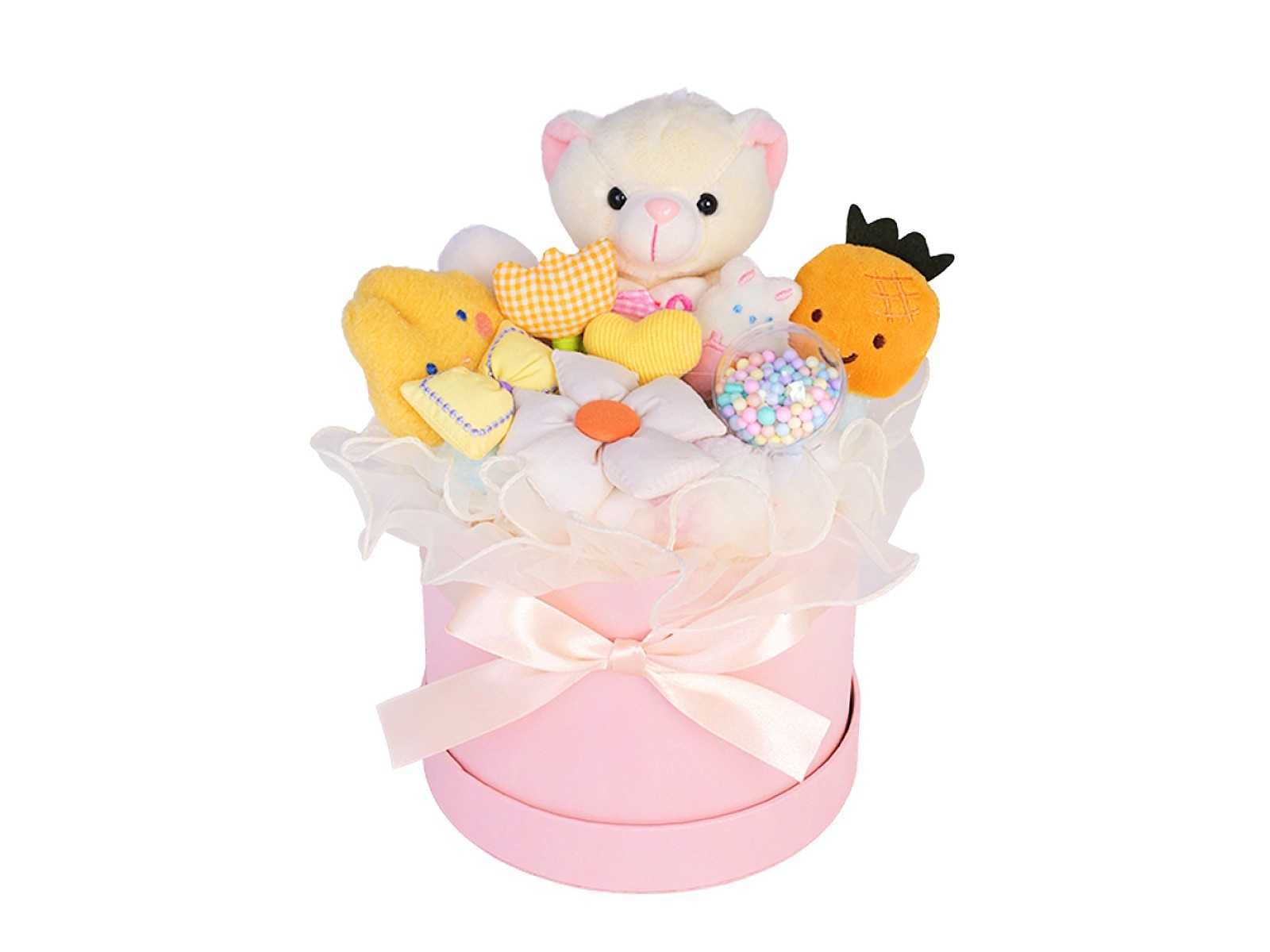 Подаръчна кутия играчки за дете Hello Kitty Kuromi, Плюшено мече