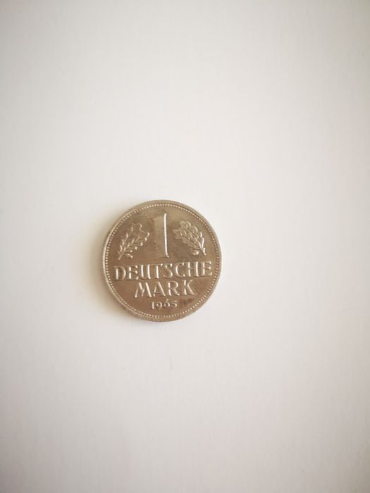 1 немска марка дойче марка Deutsche mark от 1965