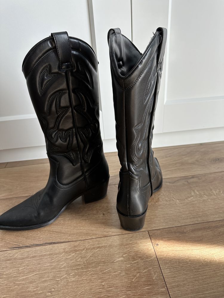 Cizme cowboy Stradivarius