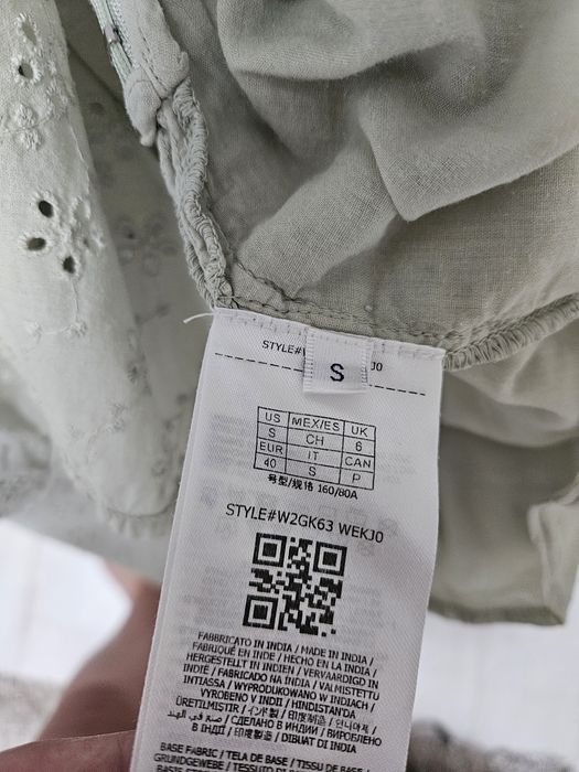 Памучна рокля Guess