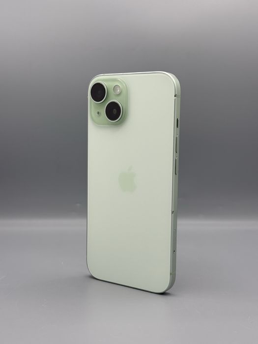 iPhone 15, 128 GB, Baterie 100%, Verde, Plata in rate cu buletin