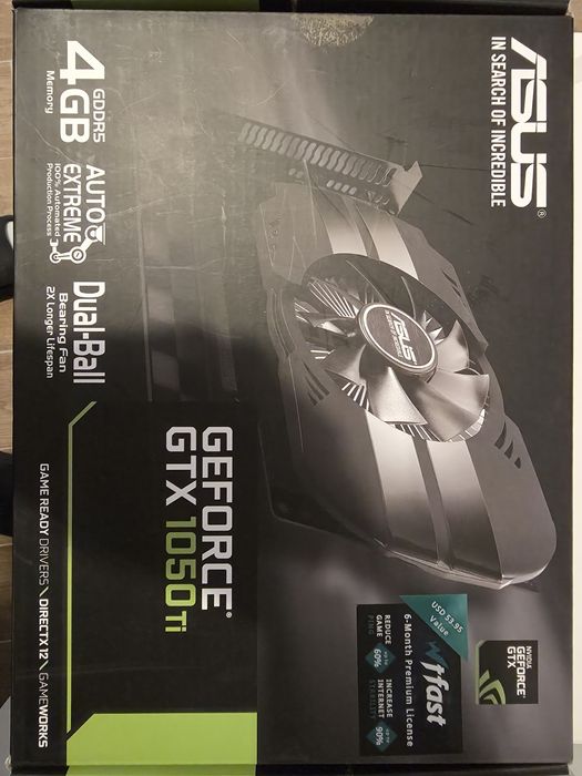 Asus GEFORCE GTX 1050Ti (stare excelenta))