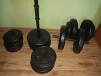 Set halteră și gantere  Fit Tronic 75 KG