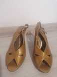Pantofi dama italieni eleganti din piele, confectionati artizanal, 40