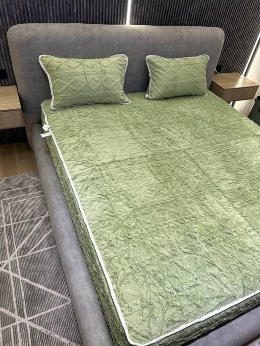 Зимний комплект с простыней на резинке