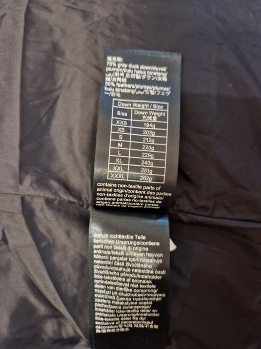 Vand geaca Tommy Hilfiger, puf rata, S