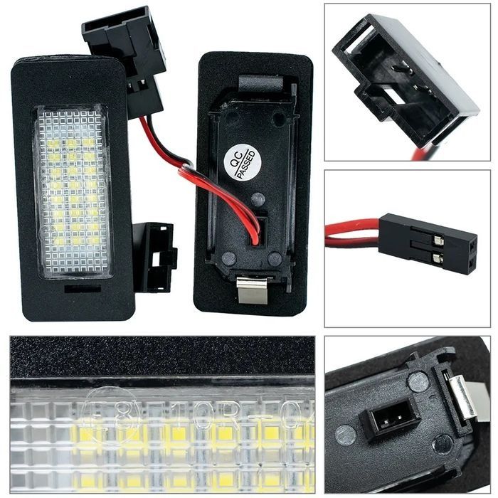 Set Lampi LED pentru numarul de inmatriculare Audi, Vw, Seat, Porsche