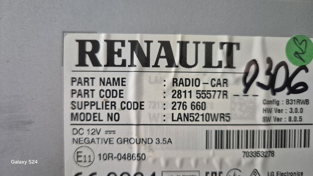 Vind Navigatie Clio 4 originala