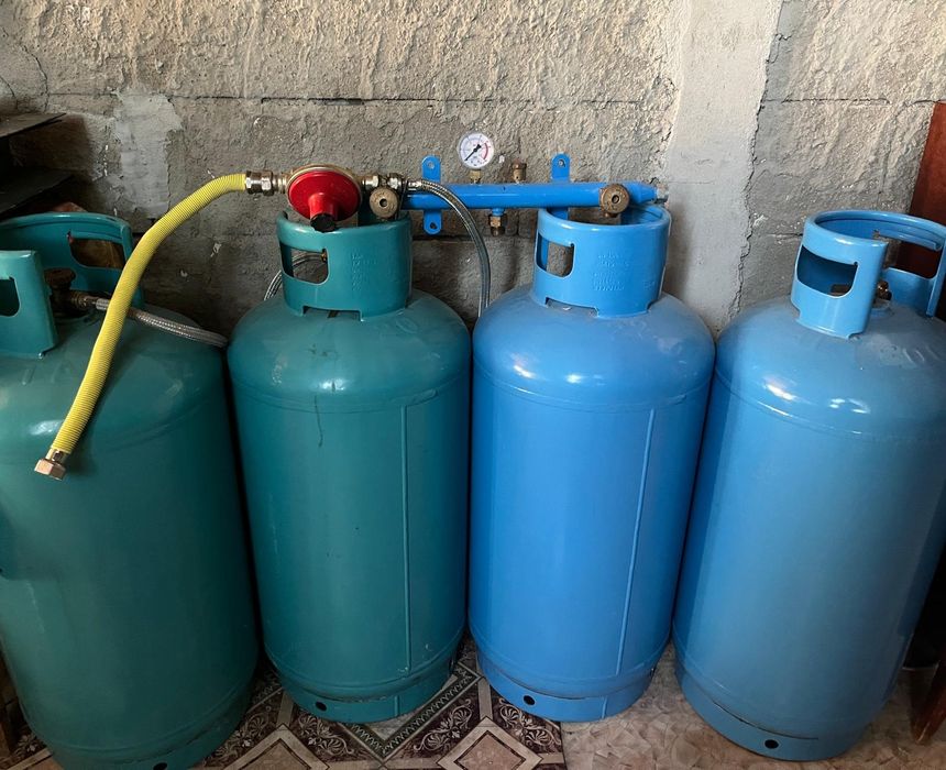 4 Butelii gpl 60l fabricate în Italia