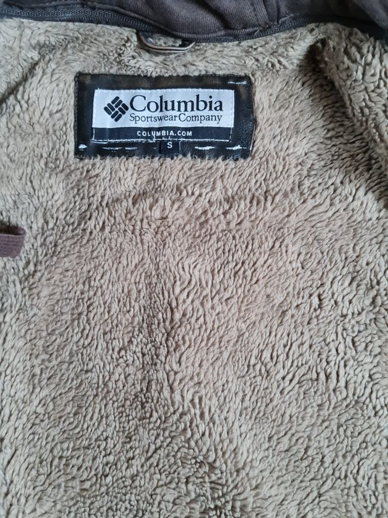 Columbia Geaca barbati - piele cu blanita/fleece