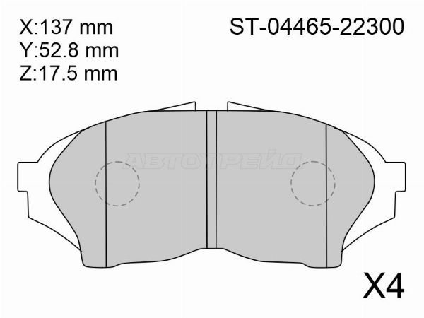 Колодки тормозные Toyota Chaser