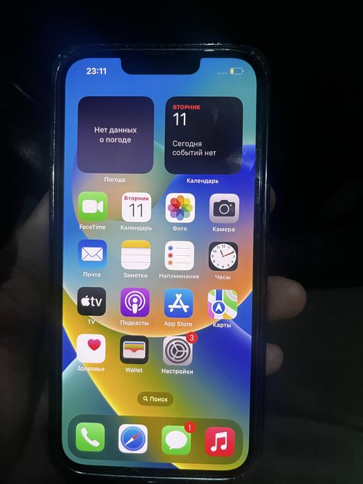 Iphone 13 128гб батареясы новый