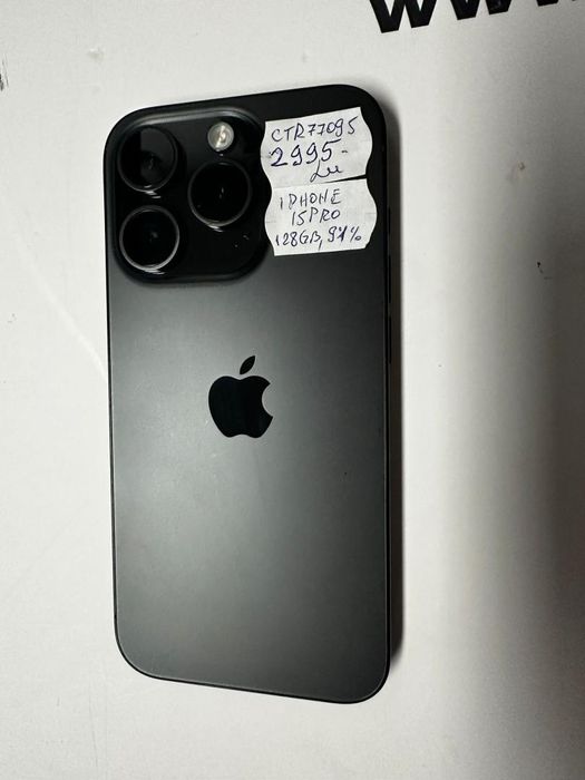 Iphone 15 Pro, 128GB, Bat.91% -T-