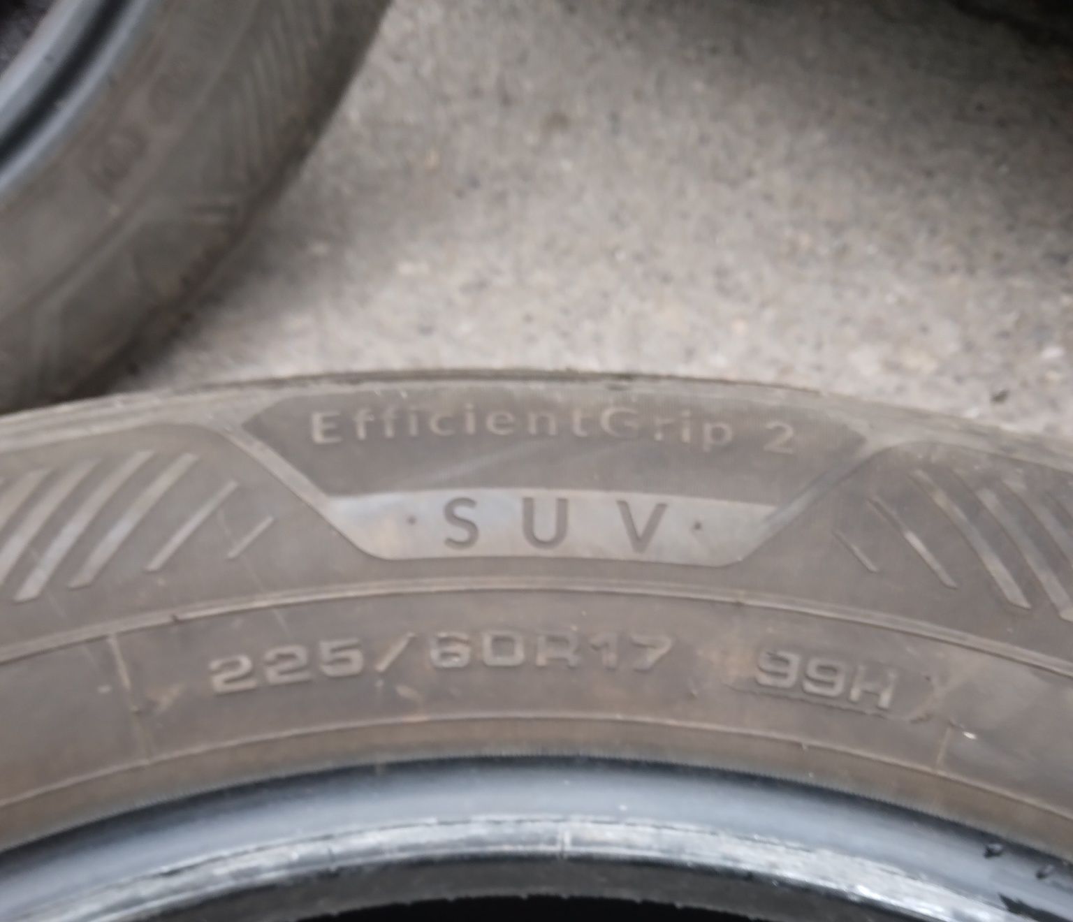 2бр.Goodyear EfficientGrip2 SUV 225/60R17