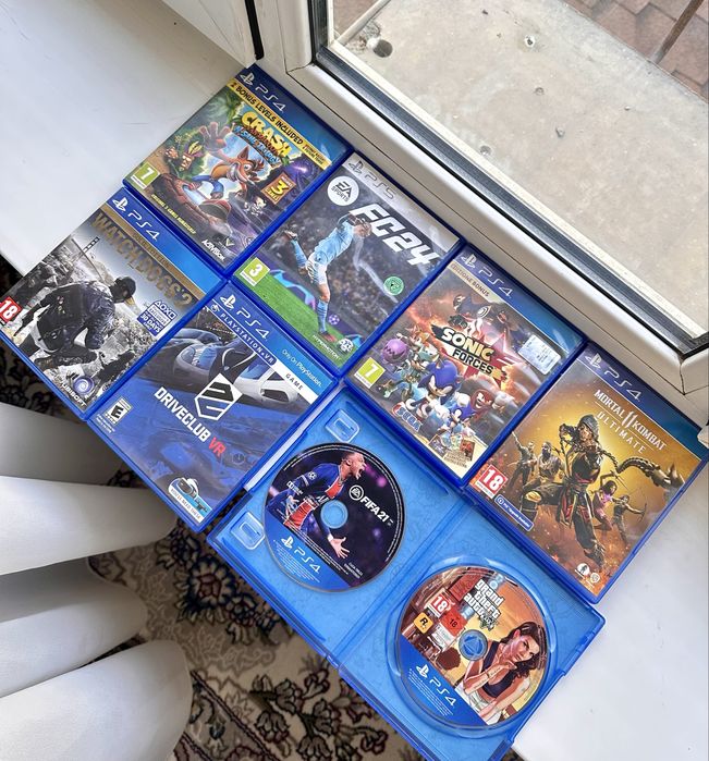 Диски для  PlayStation 4-5